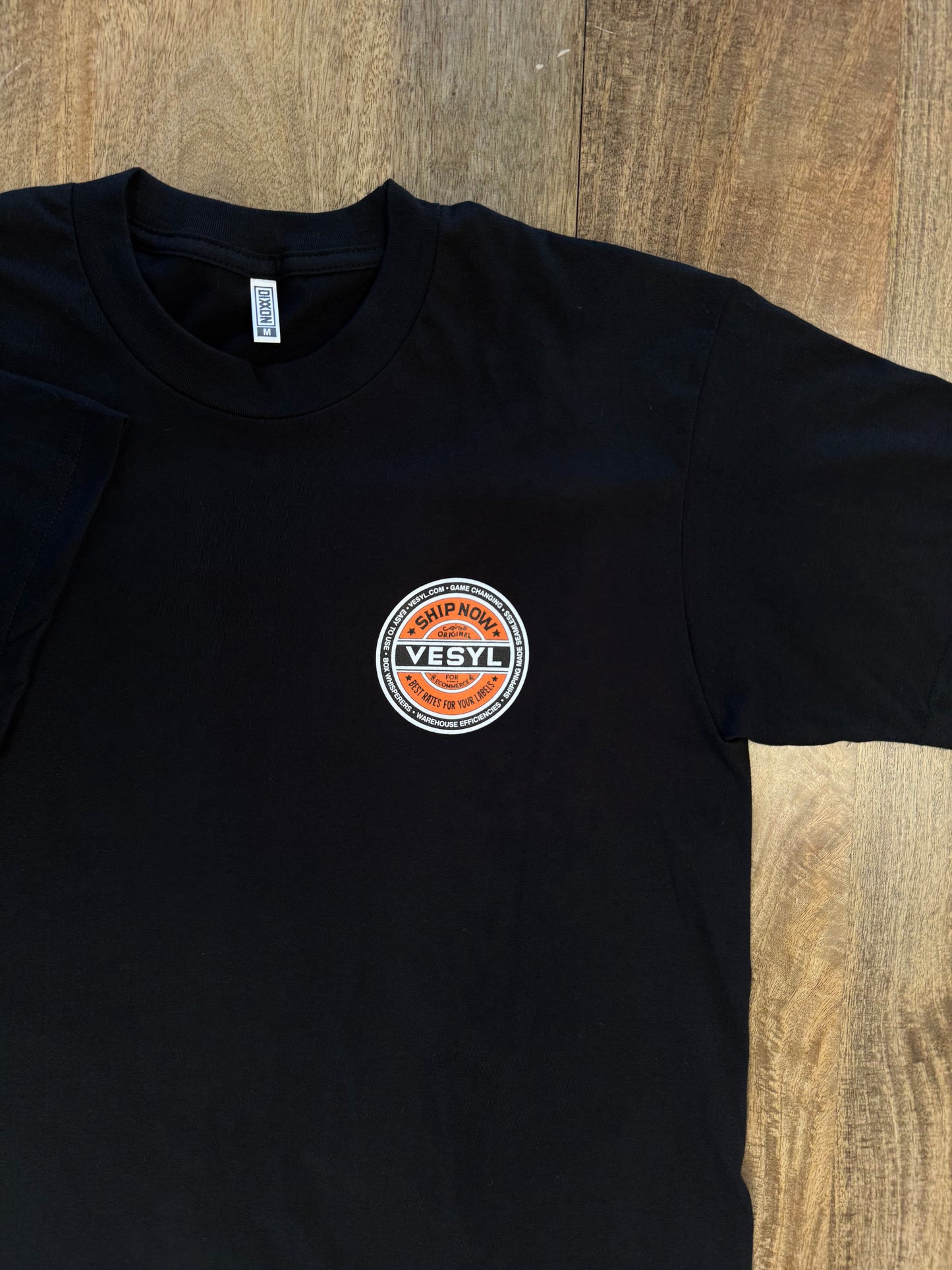 VESYL SEXWAX Short Sleeve Tee - Blk/Orange