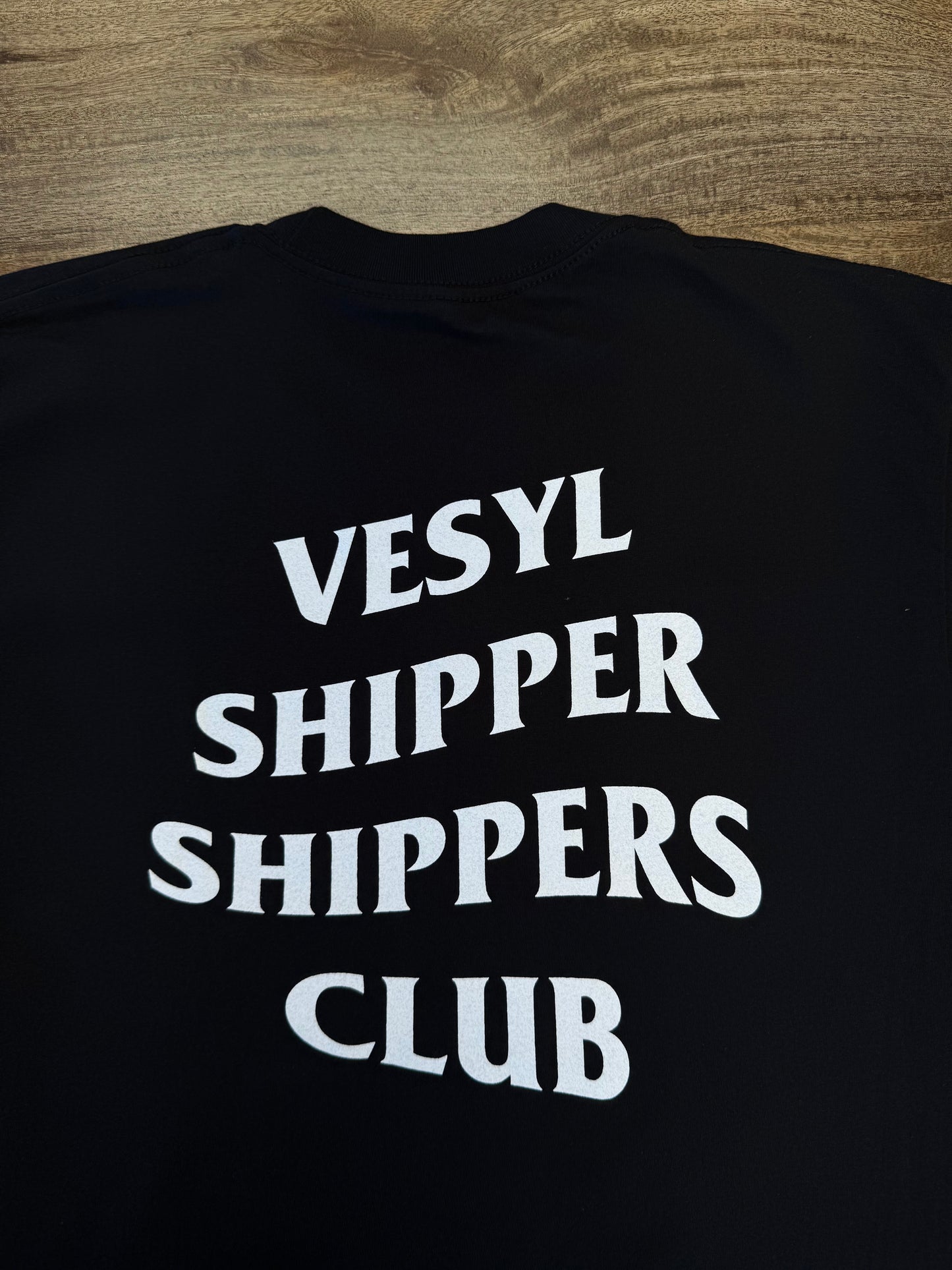 VESYL CLUB Short Sleeve Tee - Black