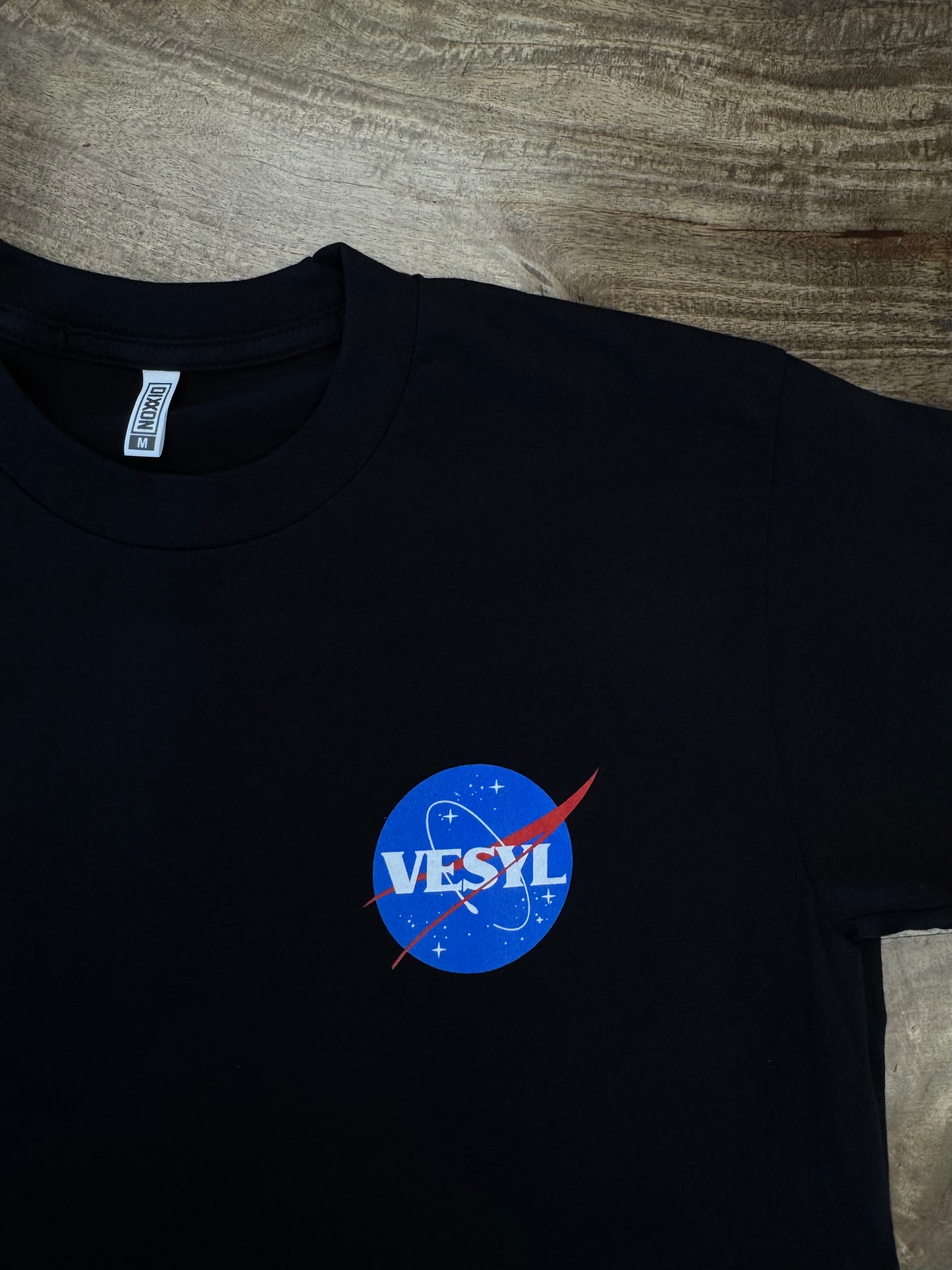 VESYL NASA Short sleeve Tee - Black