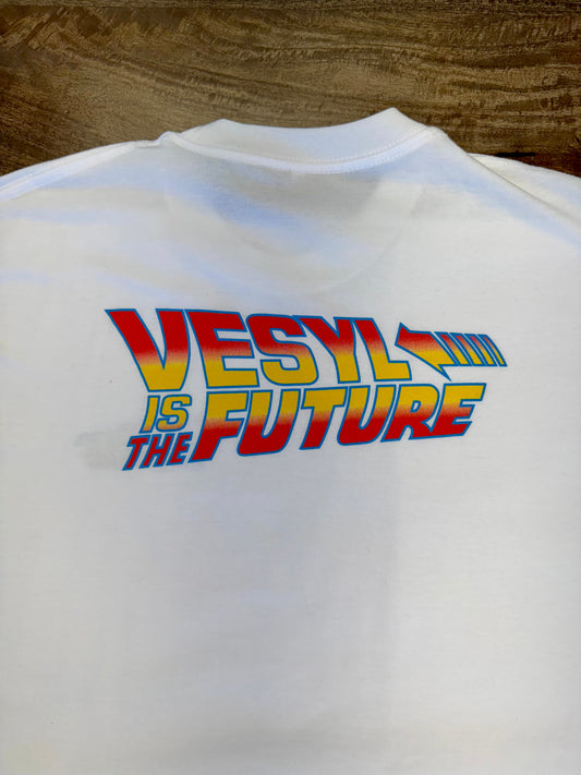 VESYL IS THE FUTURE Short Sleeve Tee - White
