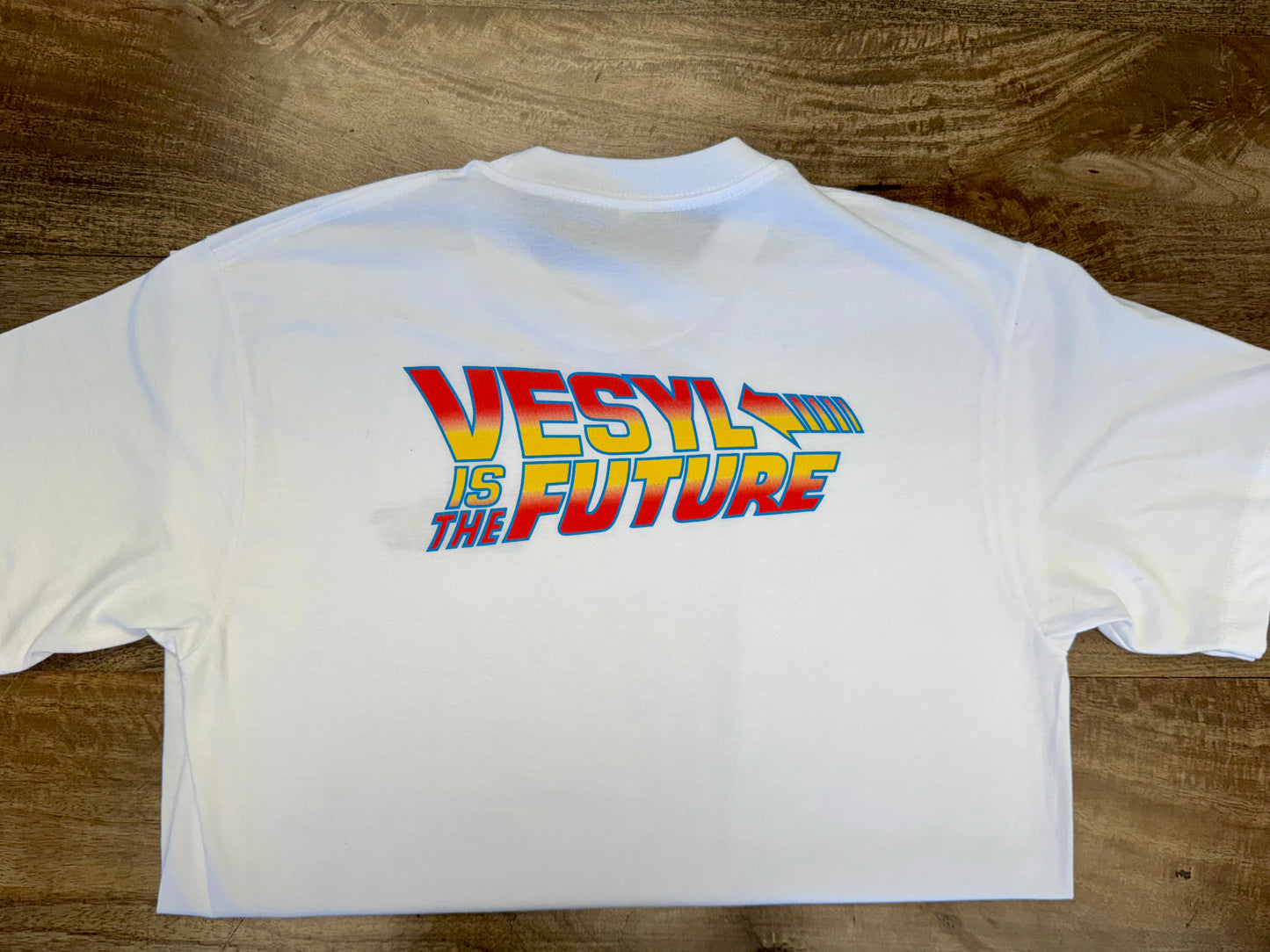 VESYL IS THE FUTURE Short Sleeve Tee - White