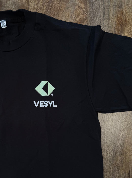 VESYL LOGO Short Sleeve Tee - Black/Mint