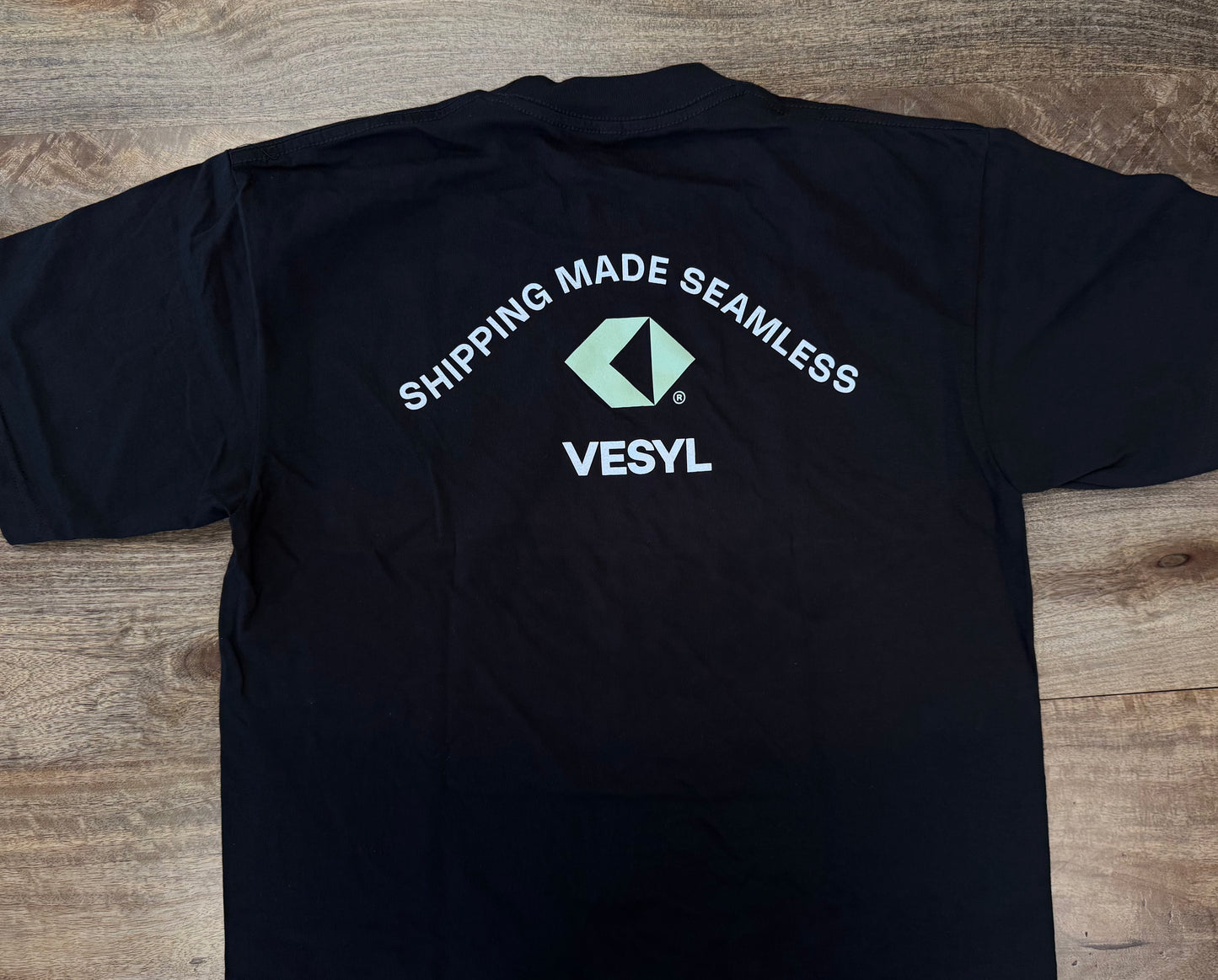 VESYL LOGO Short Sleeve Tee - Black/Mint