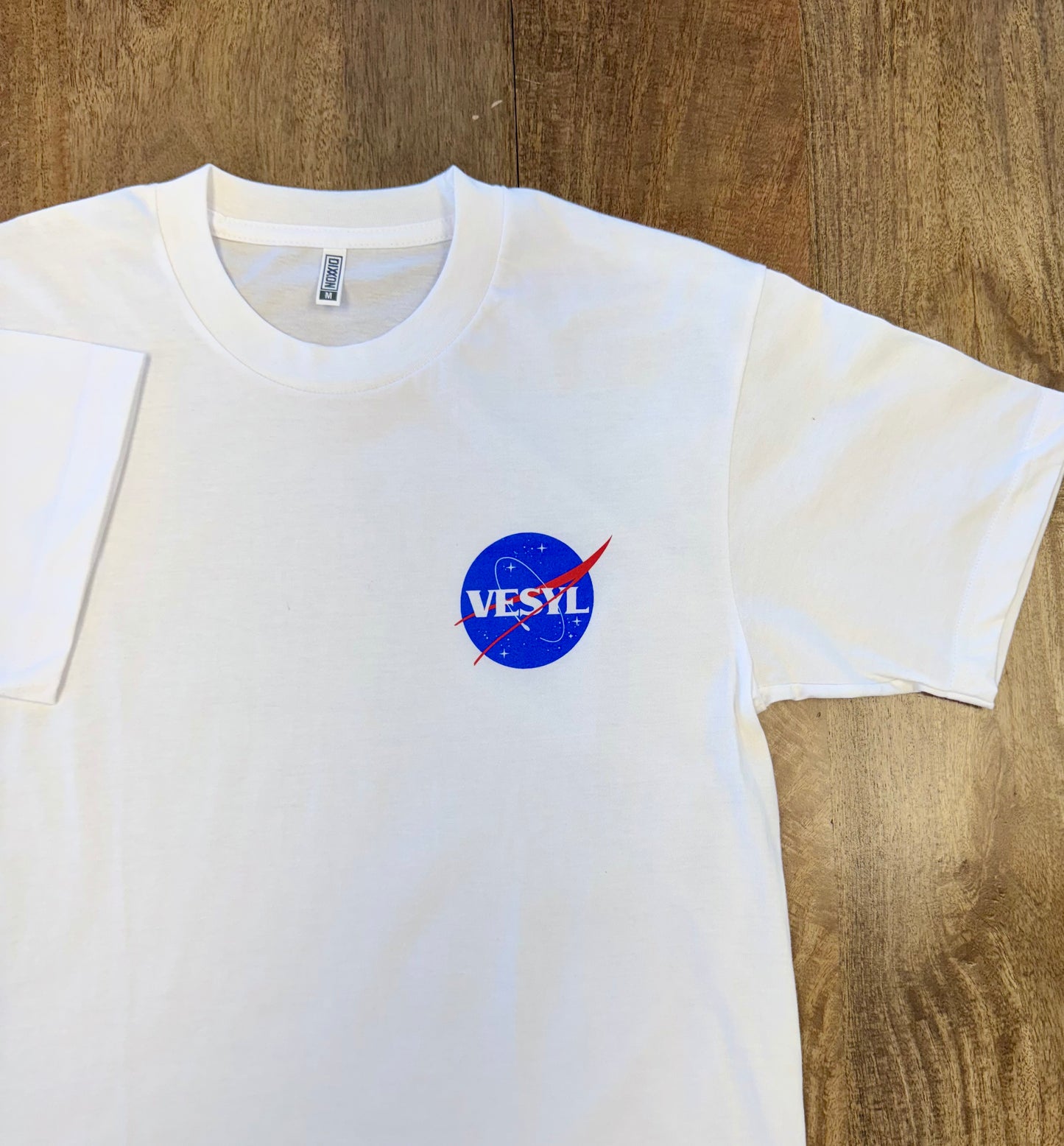 VESYL NASA Short Sleeve Tee - White
