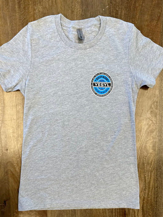 Women's VESYL SEXWAX Short Sleeve Tee - Gray/Blue