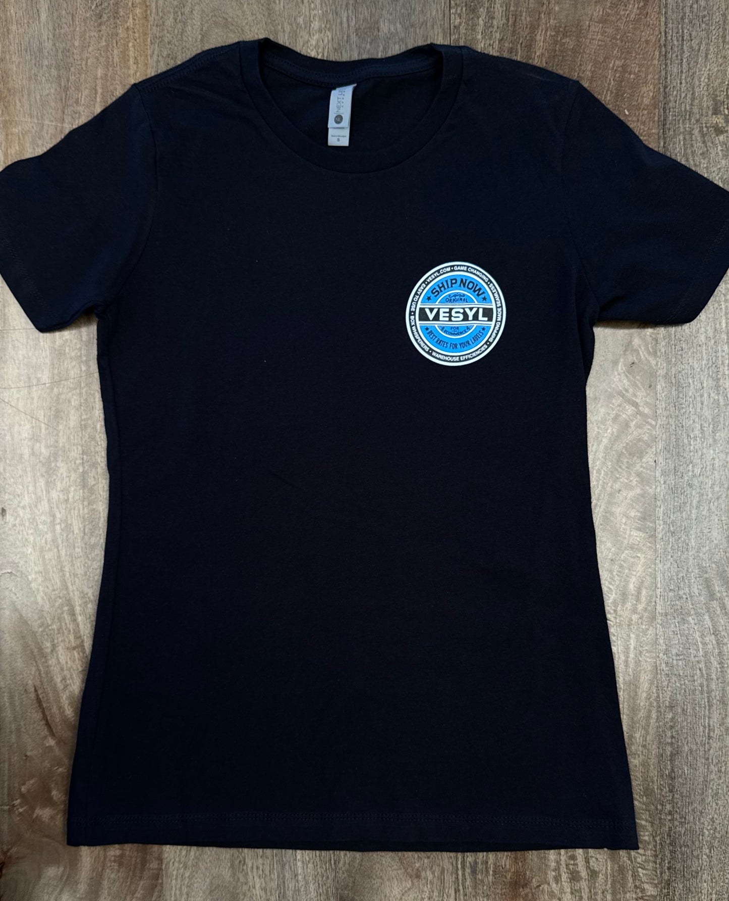 Women's VESYL SEXWAX Short Sleeve Tee - Black/Blue