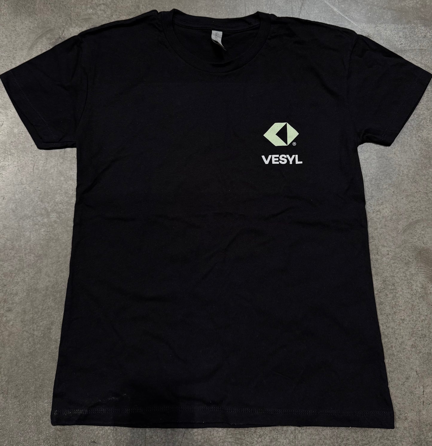 Women's VESYL LOGO Short Sleeve Tee - Black/Mint