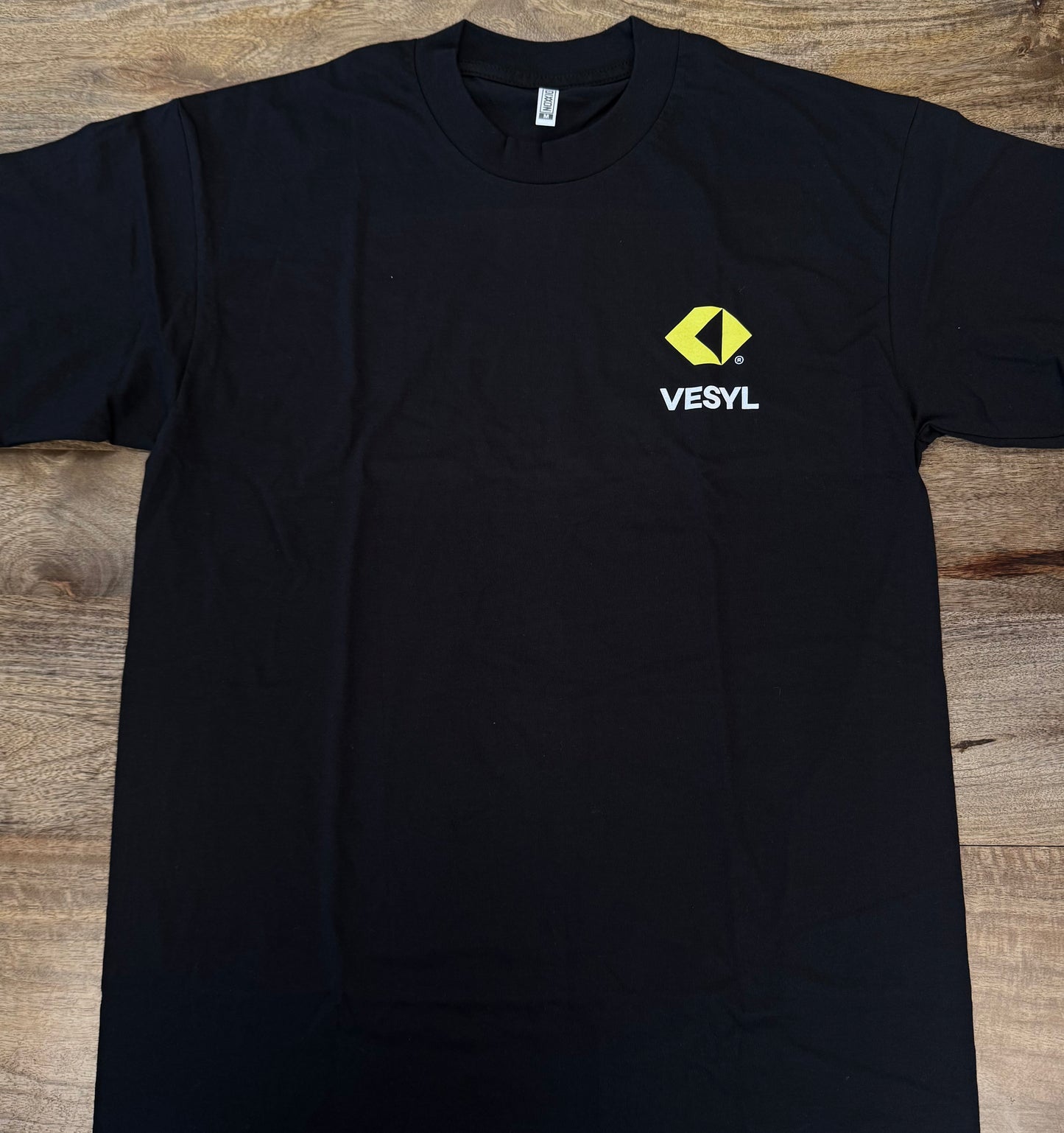 VESYL LOGO Short Sleeve Tee - Black/Yellow