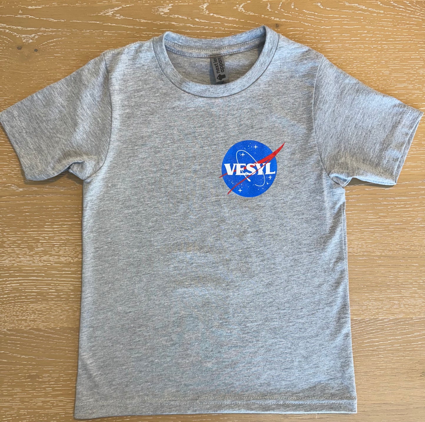 Youth VESYL NASA Short Sleeve Tee - Gray