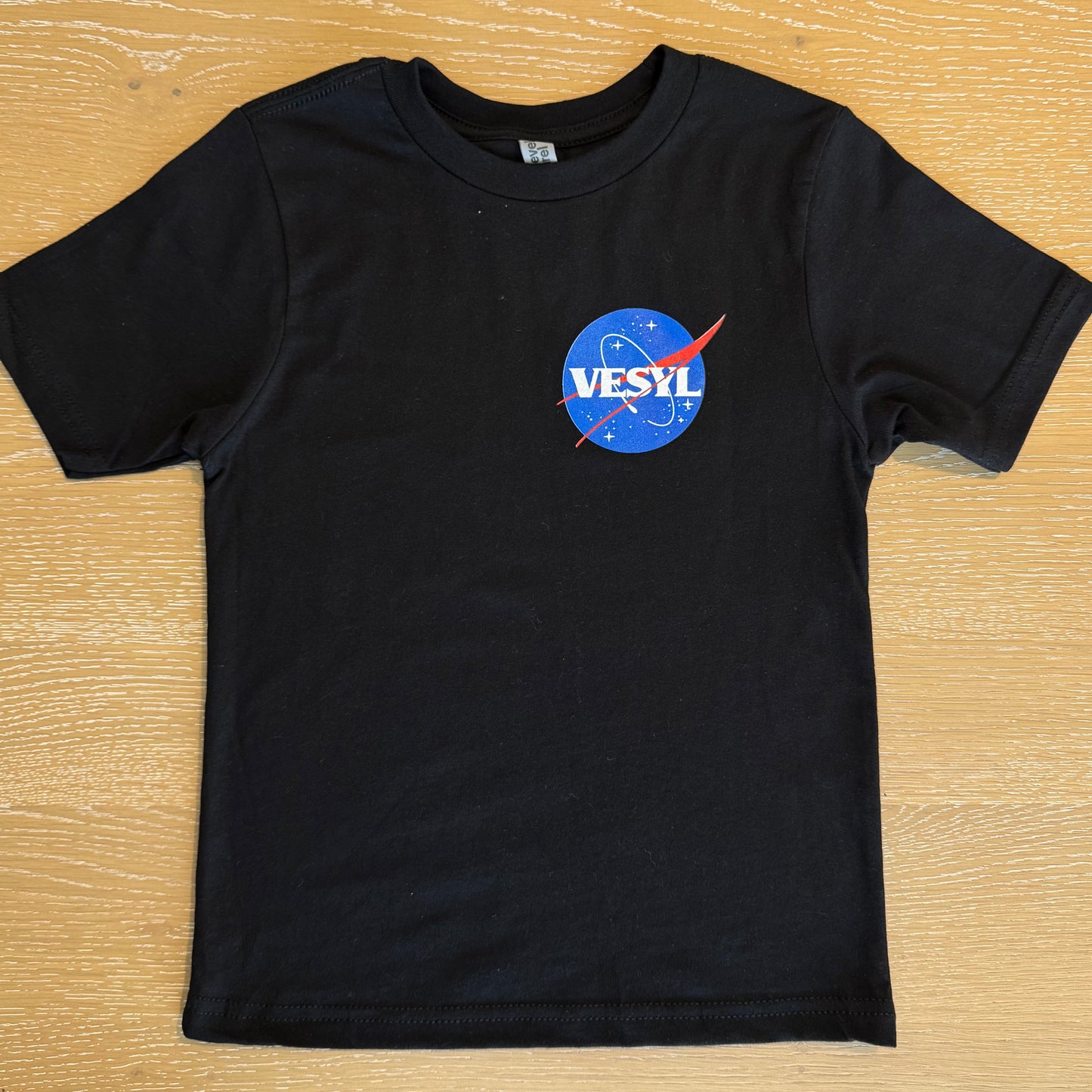 Youth VESYL NASA Short Sleeve Tee - Black