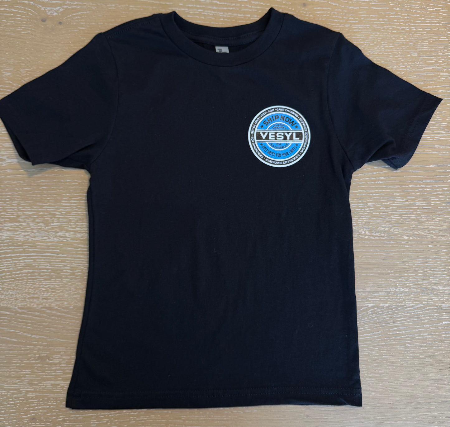 Youth VESYL SEXWAX Short Sleeve Tee - Black/Blue