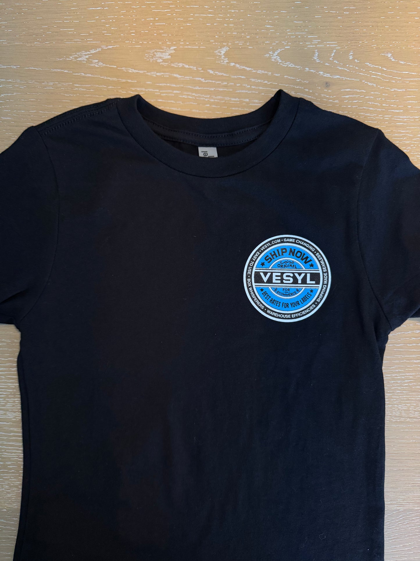 Youth VESYL SEXWAX Short Sleeve Tee - Black/Blue